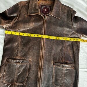 Men's Brown Leather Jacket